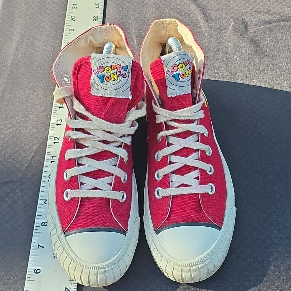 Vintage Looney Tunes Canvas Keds Tweety Bird Size‎ 6.5 M Shoes 90's Y2K Skate